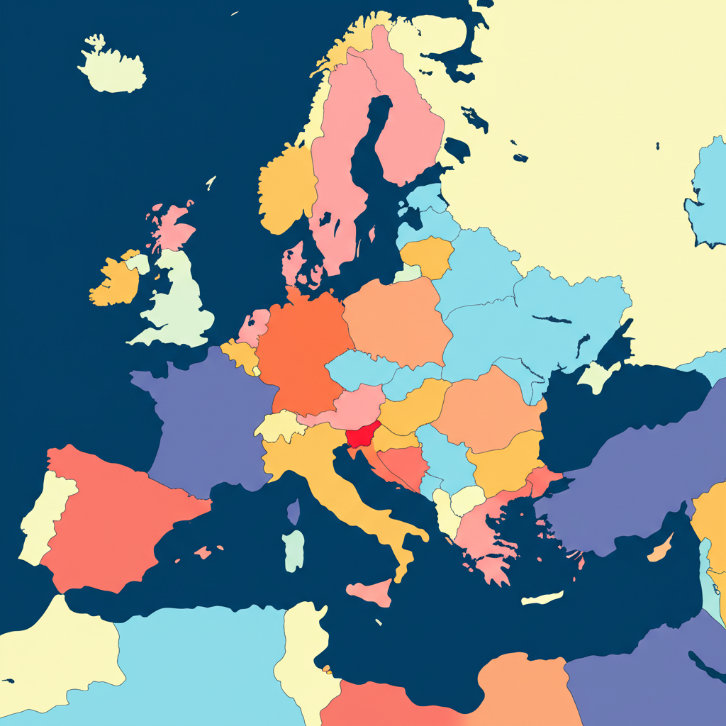 Map of Europe